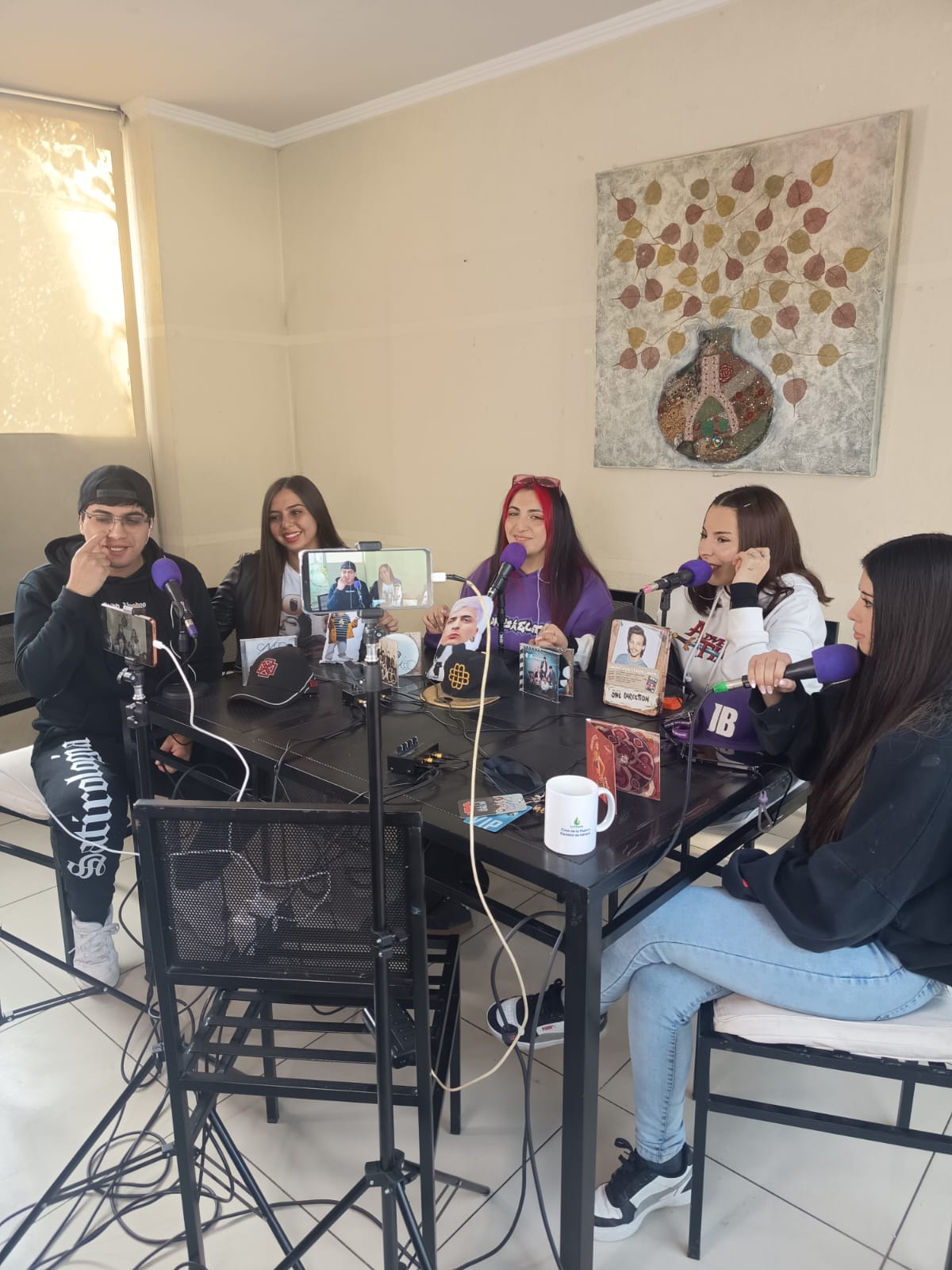 Equipo del programa Que Groupie